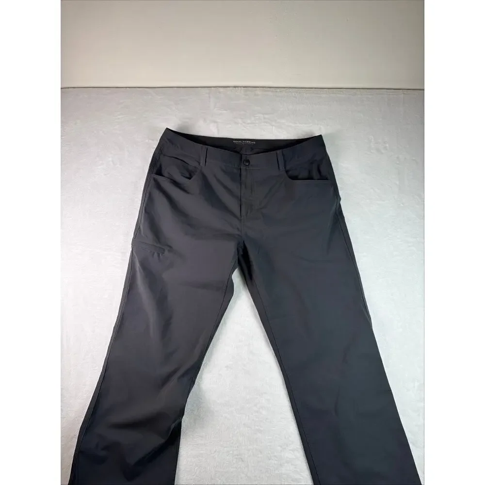 Royal Robbins Pants Mens 38x32 Gray Stretch Hiking Travel Outdoor Active Pants